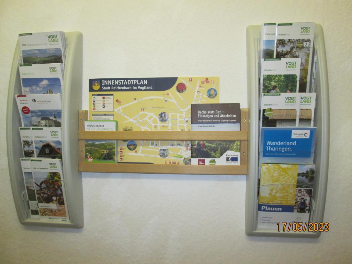 Zentrale-Ruhige Ferienwohnung Reichenbach im Vogtland Zewnętrze zdjęcie